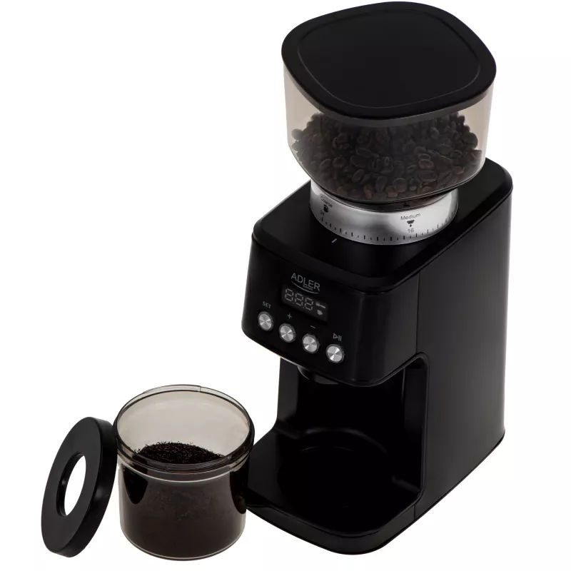 Adler AD 4300 Burr kohviveski | 180 W | Kohviubade mahutavus 300 g | Must