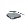 DICOTA D32057 USB USB-C Hub 10000 Mbit/s Hõbedane