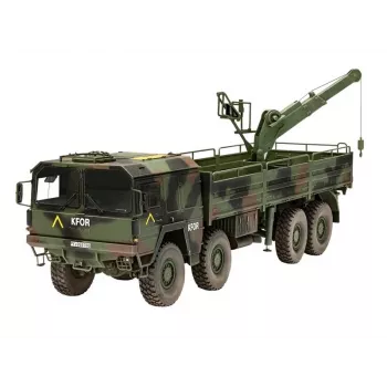 Plastikmudelikomplekt REVELL Man 10T Milgl 8x8 veoauto mõõtkavas 1/35