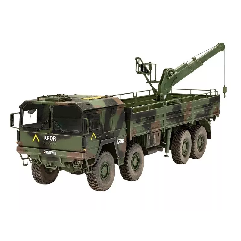 Plastikmudelikomplekt REVELL Man 10T Milgl 8x8 veoauto mõõtkavas 1/35