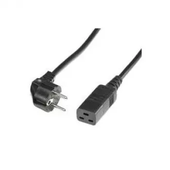Toitekaabel Bachmann 352.175 Must 3 m C19 pistikupesa