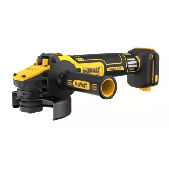 Nurklihvija DeWalt DCG409VSN-XJ, juhtmeta, ketta suurus täpsustamata, sisaldab aku hoiatus