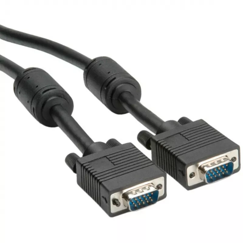 ROLINE Monitor-Kabel mit Ferritkern+DDC, HD15 ST-ST 2,0m (11.04.5652)