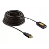 USB-kaabel DeLOCK 82446 USB 2.0 10 m must