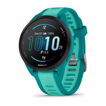 Nutikell GARMIN Forerunner 165 Music — 43 mm polümeerkorpus, 1.2 tolli AMOLED, 4 GB, GPS/GLONASS/Galileo, 5 ATM