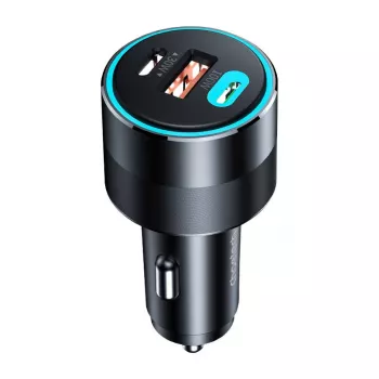 Choetech TC0011 auto laadija 130W 2x USB C 1x USB A (must)