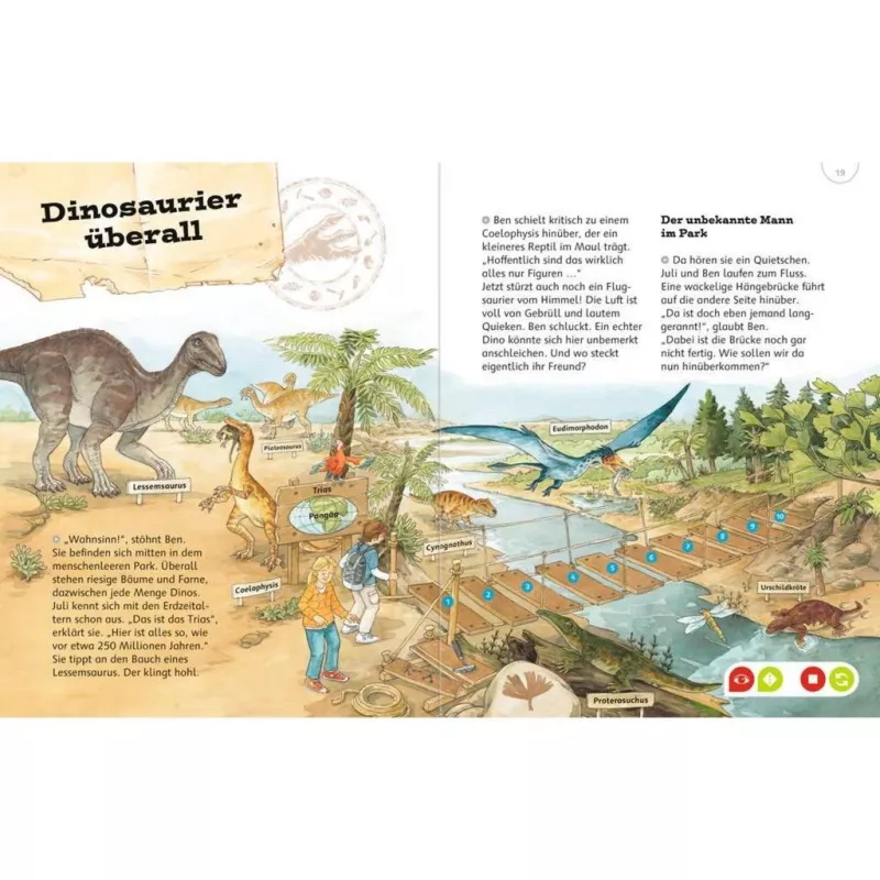 tiptoi Expedition Wissen: dinosaurs, Õpperaamat