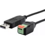 USB-RS-485 jadakaabel Exsys EX-13009 1,0 m, FTDI kiibistik