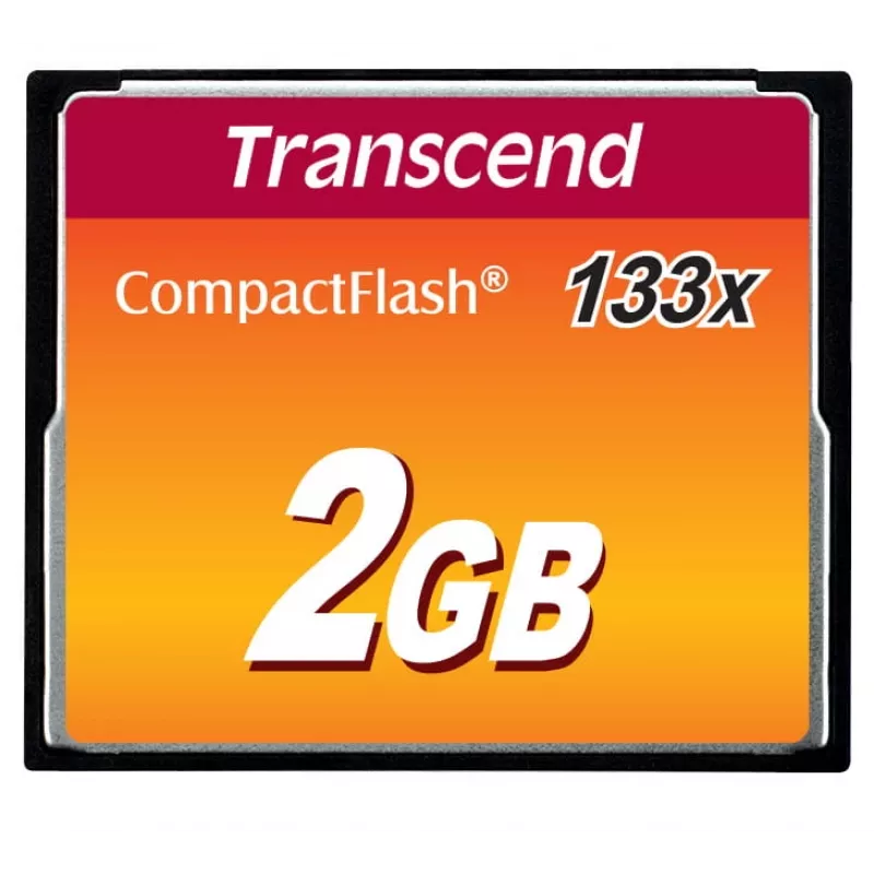Transcend 2 GB CompactFlash 133x TS2GCF133 välkmälu