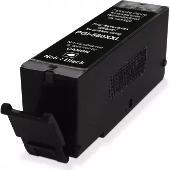 Vabrikasett Freecolor Canon PGI-580XXL must taastoodetud