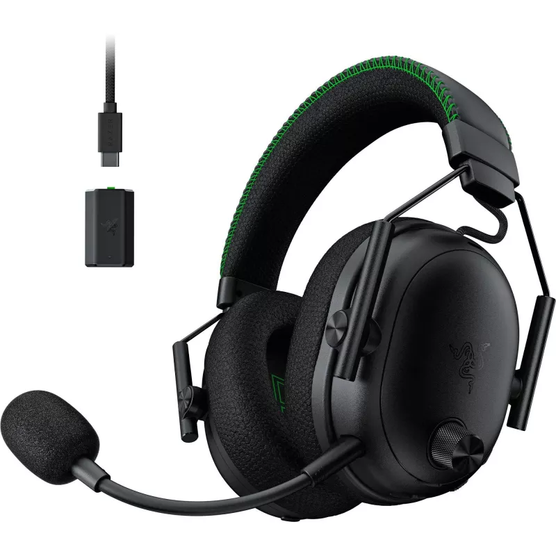 BlackShark V3 Pro Xboxile, mängupeakomplekt must, ANC, 2,4 GHz dongle, Bluetooth, USB, 3,5 mm pesa