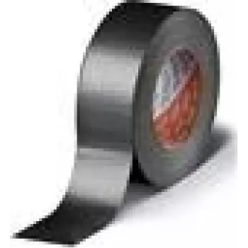Kleebiplint Tesa 4662, 50 mm x 50 m, must, sulgemiseks/kinnitamiseks/parandamiseks