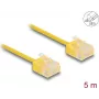 Võrgukaabel DeLOCK RJ45 Cat.6 UTP 5m Kollane