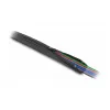 DeLOCK punutud hülss 3 m x 50 mm must kuumuskindel
