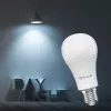 Smart WiFi pirn Tellur TLL331331 9W valge sooja valge hämardatav — reguleeritav sooja valge valgus, Wi‑Fi juhtimine