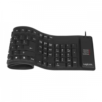 Klaviatuur LogiLink ID0019A Universal USB QWERTZ German Must