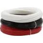 Renkforce RF-4738590 Filament PETG 1.75 mm 600 g Must, Valge, Punane 1 tk (RF-4738590)