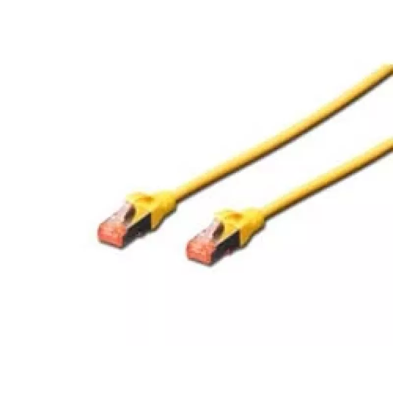 Võrgukaabel Digitus CAT 6 S/FTP RJ-45 3m kollane