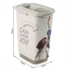 Õhukindel plastikust toidunõu rotho Cody Beež 25 L — lemmikloomatoidu hoidmine, 463×330×250 mm, 3 kg