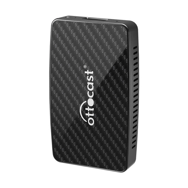 CarPlay/Android adapter Ottocast CA400-S — 4-ühes: juhtmevaba CarPlay ja Android Auto, juhtmega Apple CarPlay ja Android Auto, must