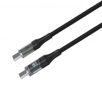 Fikseeritud | USB-C/USB-C kaabel kuva ja PD toega, 2m, USB 2.0, 100W | FIXDD-CC2-BK