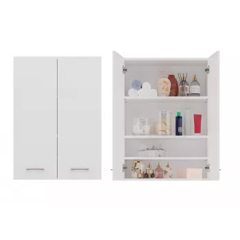 Topeshop POLA MINI DD valge vannitoakapp