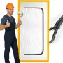 tolmutõkkekardin ukse renoveerimiseks, tolmukardin 220X110 uks