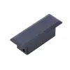 Otsakork plaasterpaneelidele Extralink SC Duplex, must, ABS