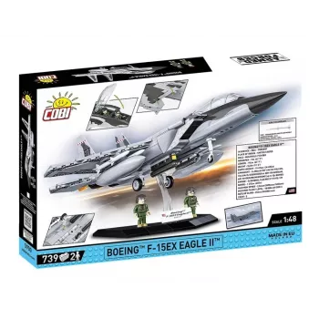 Cobi ehitusklotside Boeing F-15EX Eagle II mudelikomplekt COIB-5900, kogumisväärne mõõtkavas ehituskomplekt