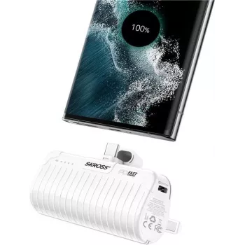 SKROSS Power Stand 18.5 W 5000 mAh - akupank ja nutitelefoni alus (SKPB0003RPSCN)