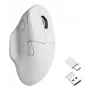 Juhtmeta mõlemakäeline optiline hiir Keychron M7-A24 30000 DPI RF juhtmevaba Bluetooth USB-C valge