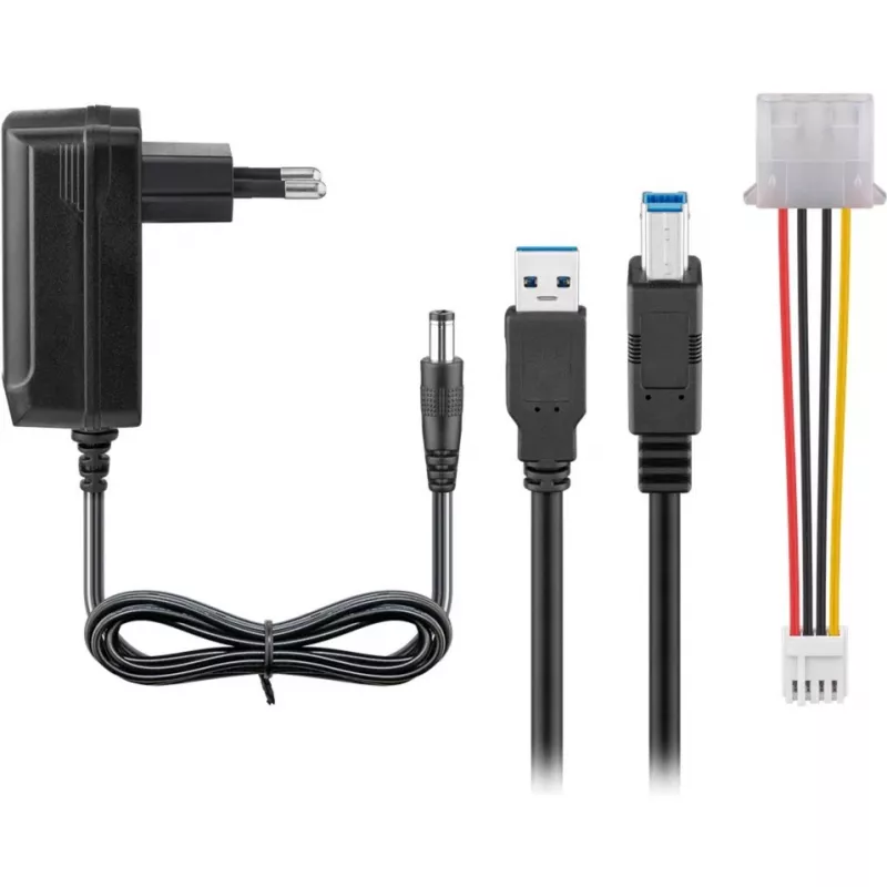 Väline HDD/SSD adapter WENTRONIC USB 3.0 — Goobay 72013 (IDE/SATA tugi)
