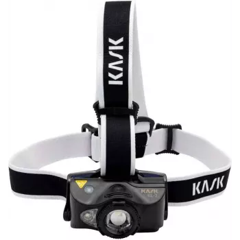 Pealamp KASK WLA00002-240 KL-2 240 – käed-vabad LED-kiivrivalgusti, must/valge