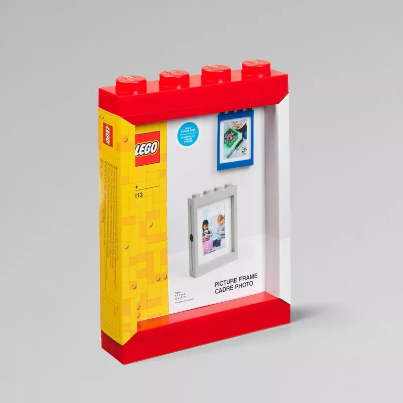 Picture frame room copenhagen LEGO Bright Red 41131730 — dekoratiivne lauaraam, helepunane