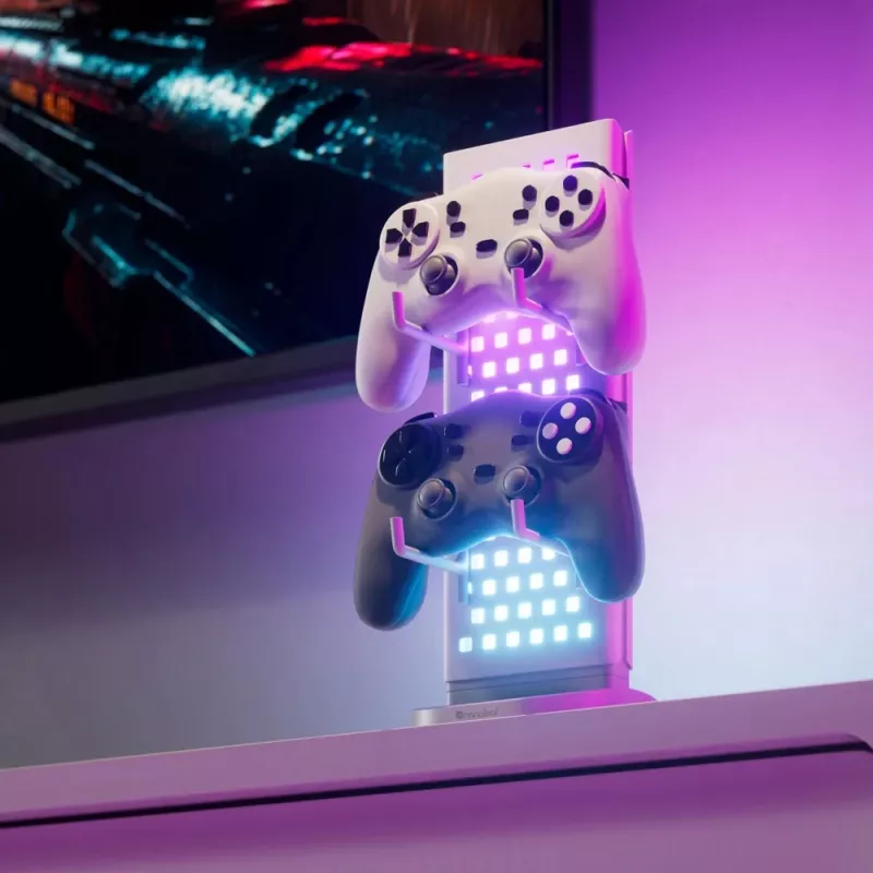 Nanoleaf Pegboard Desk Dock, Valge | 15 W | RGB