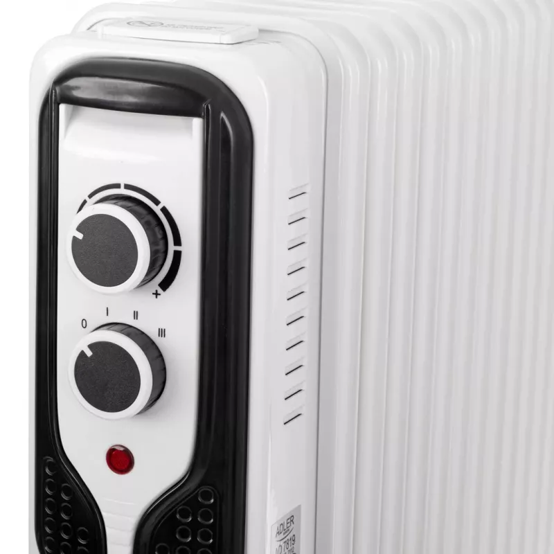 Adler | õlitäitega radiaator | AD 7816 | õlitäitega radiaator | 2000 W | võimsustasemeid 3 | sobib ruumidesse kuni m2 | valge