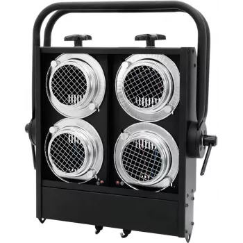 Halogeenblinder EUROLITE Audience Blinder 4×PAR-36 must — 4‑lambiline lavablinder