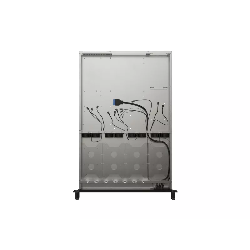 Rack Chassis Lanberg SC01-6501-12B 1U Must 8 Ventilatorit HDD SSD