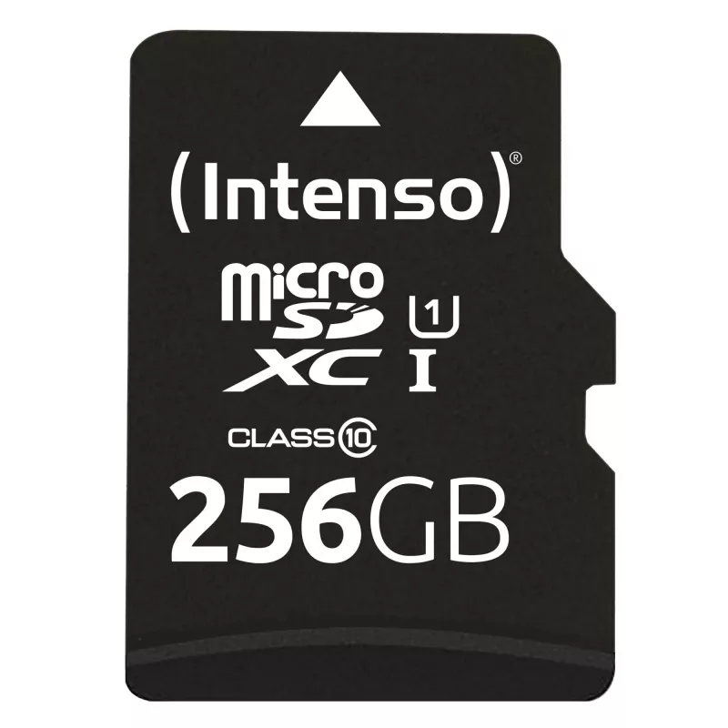 Välkmälu Intenso 256GB UHS-I MicroSD-kaart