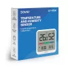 Siseõhu temperatuuri ja niiskuse andur SAVIO CT-01/W, LCD-ekraan, -10–55 °C, 10–99 % RH, aku CR2032