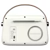 Kaasaskantav raadio SAVIO RS-02 — analoog-FM-tuuner, Bluetooth 5.3, USB-toide, 3 W, valge