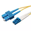 Eaton Tripp Lite Series Duplex Single-mode 9/125 Fiiberoptiline Patch-kaabel (LC/SC), 5 m (16 jalga) - Patch-kaabel - LC Single-mode (M) kuni SC Single-mode (M) - 5,0 m - Fiiberoptika - Dupleks - 9/125