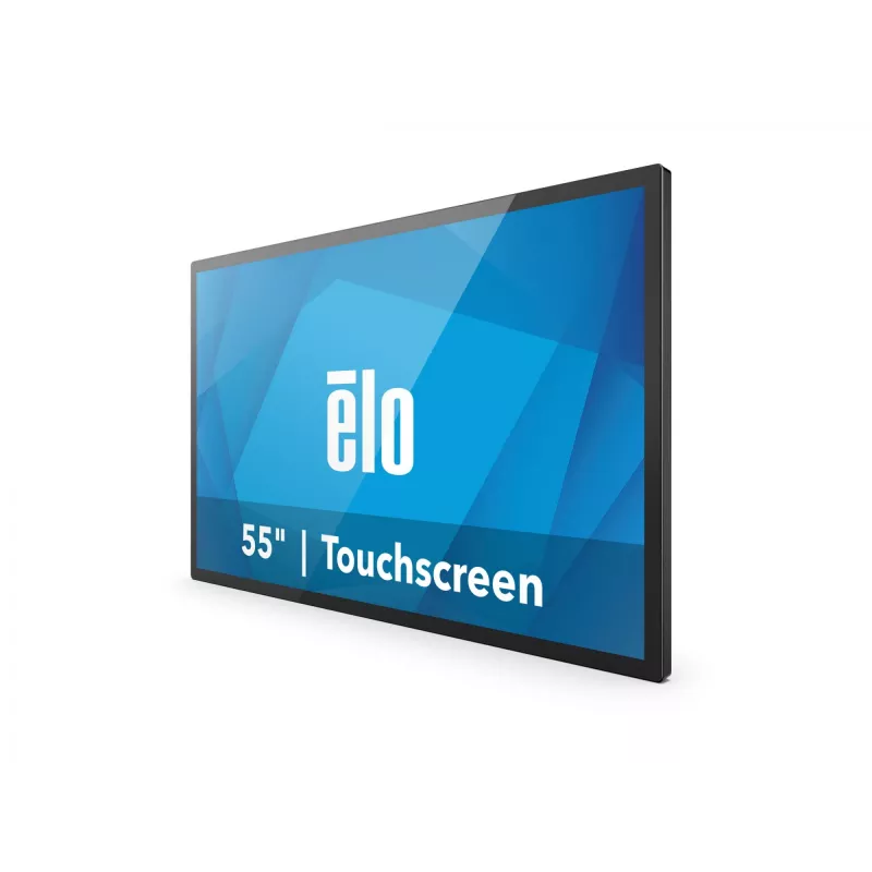Elo 5554L, 138,6 cm (54,6''), projitseeritud mahtuvuslik, 4K, USB-C, Ethernet, komplekt, must puuteekraan (16:9), 138,6 cm (54,6''), projitseeritud mahtuvuslik, mitmikpuudutus (40 punkti), resolutsio