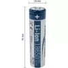 ANSMANN - Aku 18650 - Li-Ion - 2600 mAh - 9,36 Wh - Hõbedane (1307-0000)