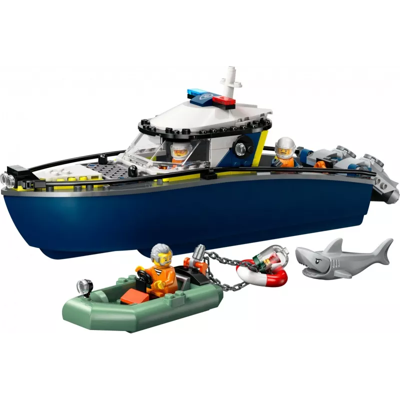 LEGO CITY 60456 Politseipaatide tagaajamine