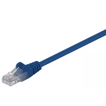 Wentronic Goobay CAT 5e Patch-kaabel, U/UTP, sinine, 0,5 m - CCA vask-alumiinium (68335)
