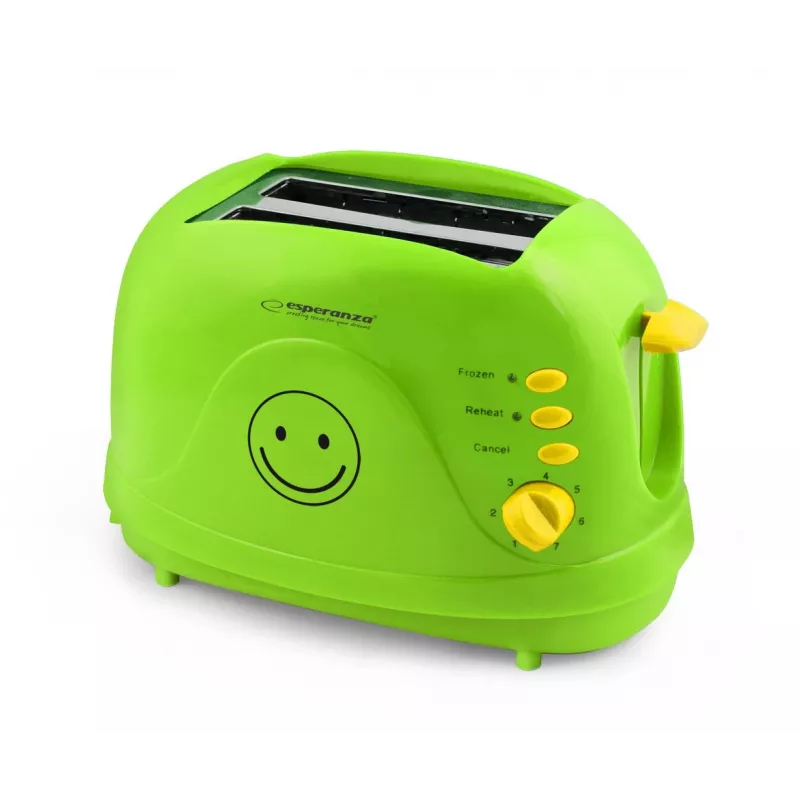 Esperanza EKT003 Smiley röster, 750 W, roheline
