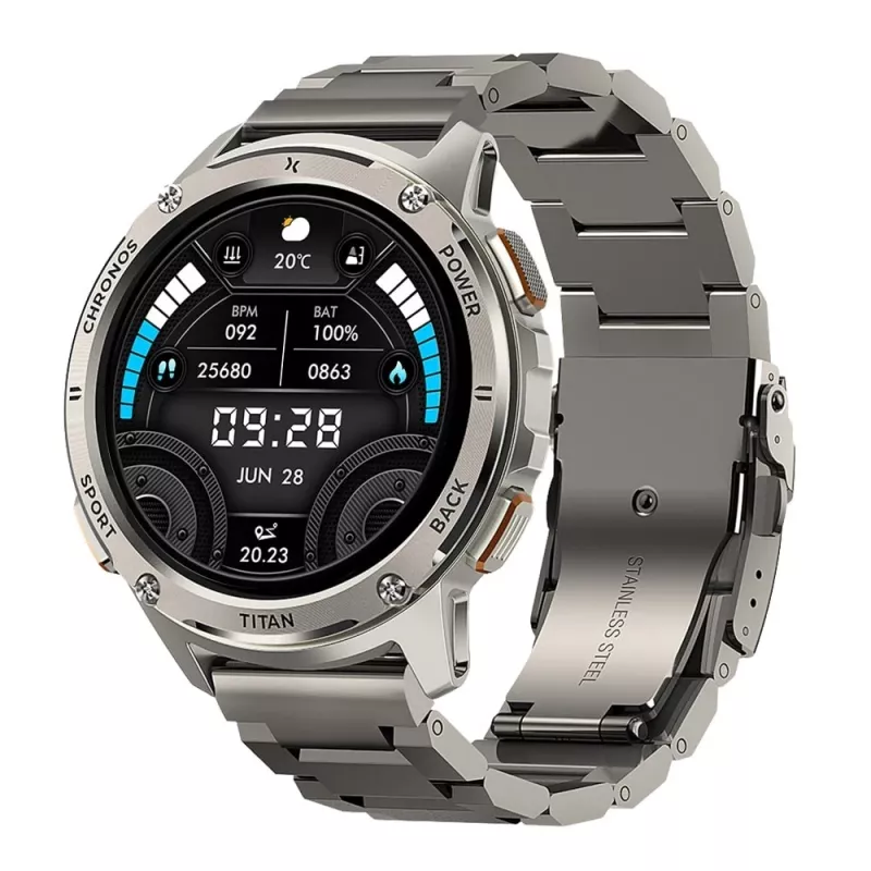 Nutikell FW110 Titan Chronos hõbedane