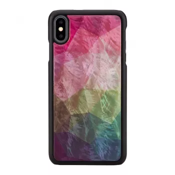 Kaitsev nutitelefoni ümbris iKins iPhone XS Max jaoks — vee-lille disain, must
