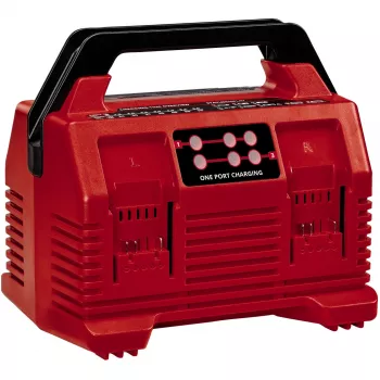EINHELL Power X-Quattrocharger 4A – universaalne Power X-Change laadija 4-le akule (LED-olekuindikaator | paralleellaadimine | kiirlaadimine | laadimishaldus | ümberlaetav)